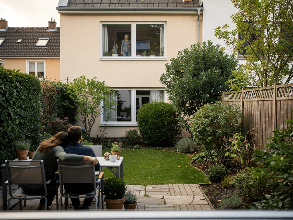 la fenêtre de mon voisin donne sur mon jardin