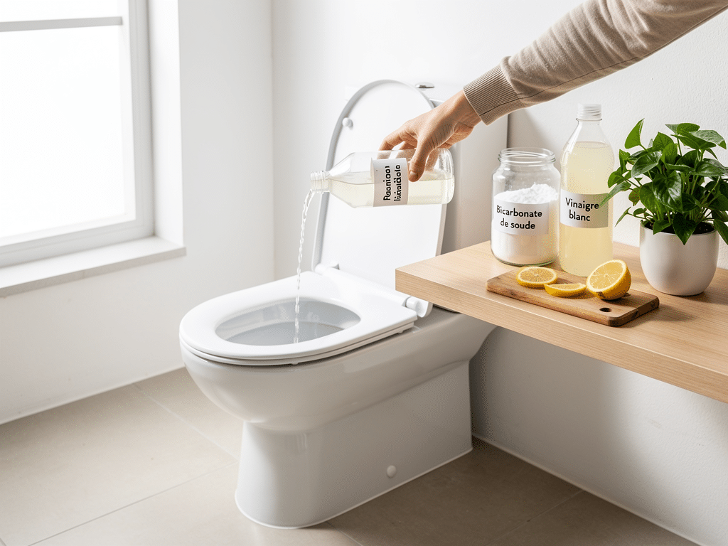 astuce de grand mere pour nettoyer les wc
