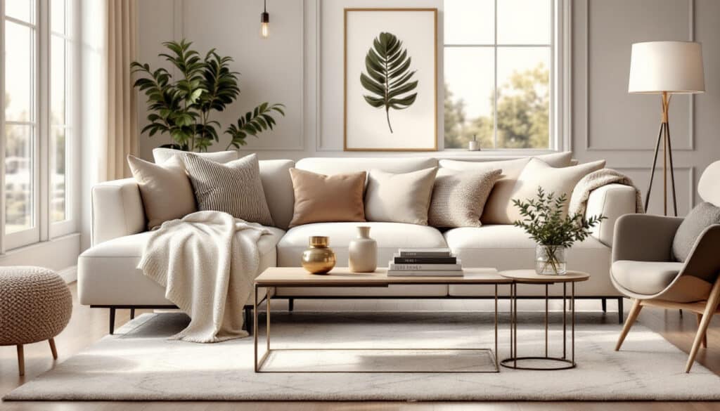 découvrez nos astuces et idées de styling pour aménager un salon tendance et confortable avec le canapé idéal.