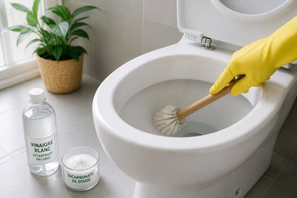 découvrez des méthodes simples et efficaces pour enlever le tartre des wc et retrouver des toilettes propres et fraîches facilement.