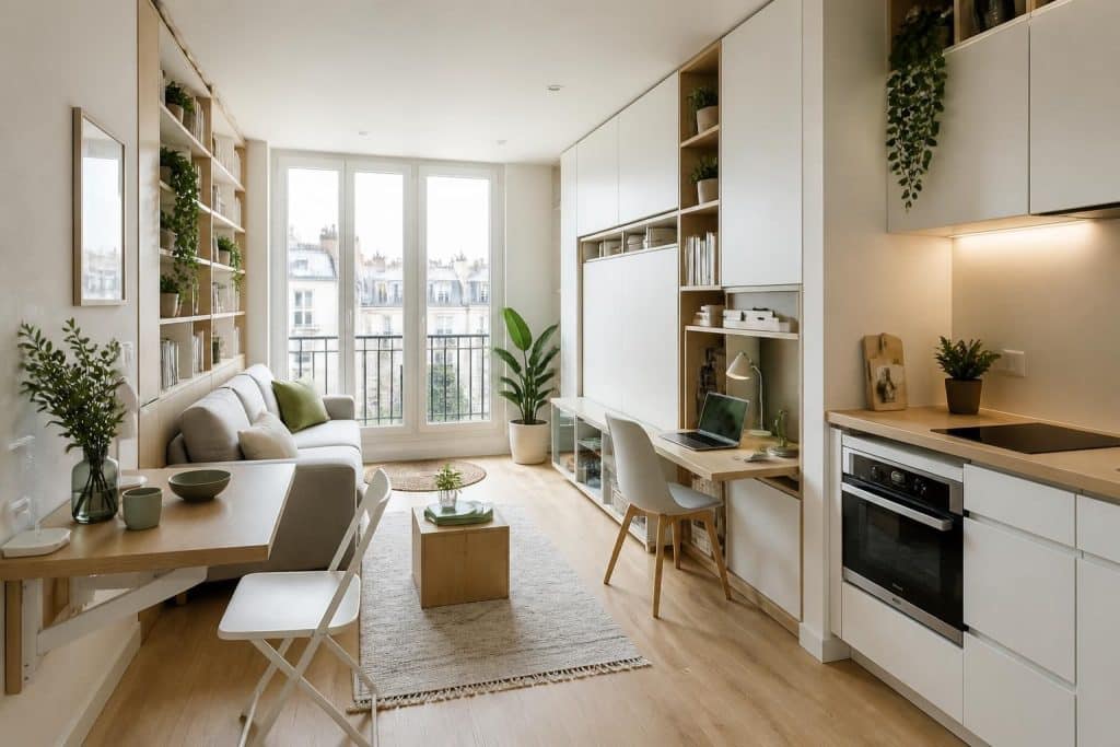 découvrez des astuces pratiques pour aménager un studio de 20m2 et optimiser chaque centimètre d'espace afin de créer un intérieur fonctionnel et agréable.