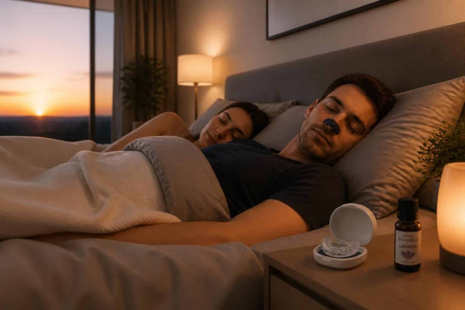 découvrez des solutions efficaces et produits recommandés pour lutter contre le ronflement et améliorer la qualité de votre sommeil.