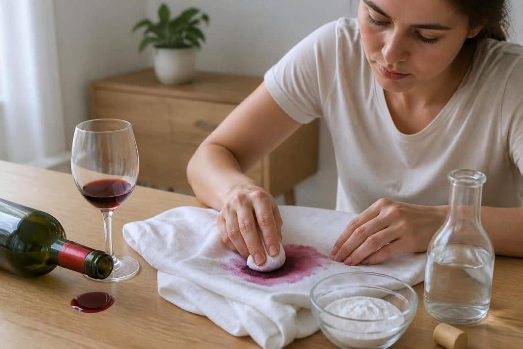 découvrez des méthodes efficaces et faciles pour enlever les taches de vin rouge rapidement et préserver vos vêtements ou tissus préférés.