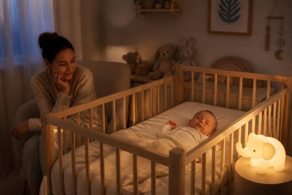 découvrez nos conseils pratiques pour favoriser l'endormissement autonome de votre bébé et l'aider à s'endormir seul en toute sérénité.