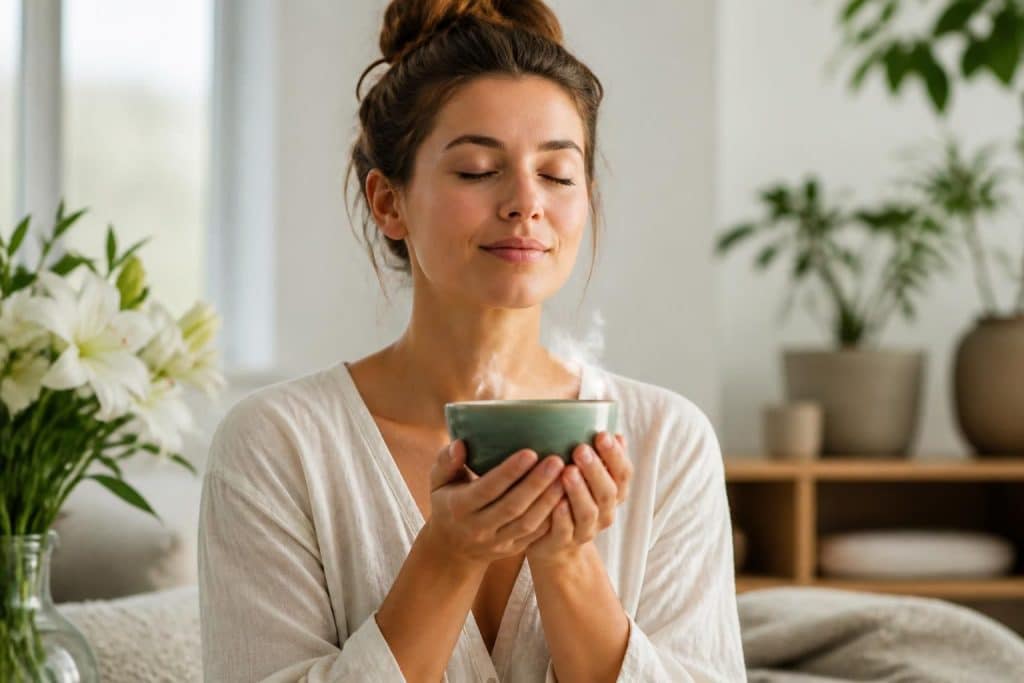 découvrez les bienfaits de l'inhalation d'huile essentielle et apprenez un mode d’emploi simple pour profiter pleinement de ses vertus relaxantes et thérapeutiques.